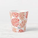 Search for gold and coral mugs Pattern