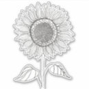 Recherche de dessin tournesol autocollants Mignon