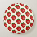 Recherche de motif fraise coussins Sucré