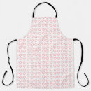 Search for heart doodle aprons Pink