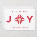 Search for bold personality christmas cards Red