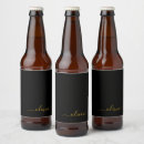 Search for black and gold beer labels Birthday