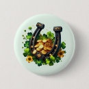 Search for gold coin buttons Shamrocks