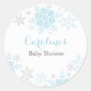 Search for snowflake stickers Boy baby shower