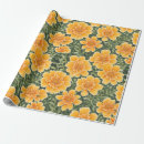 Search for marigold wrapping paper Garden