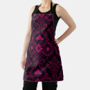 Search for purple and black aprons Dark