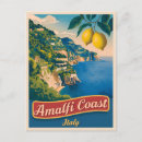 Search for amalfi coast postcards Southern italy