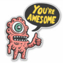 Search for weird creature stickers Cute