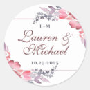 Search for red flower wedding stickers Bridal shower
