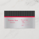 Recherche de rouge et argent cartes visite Customer