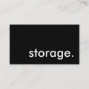 Search for storage business cards Moving