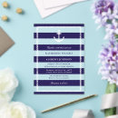 Recherche de stripe mariage invitations Moderne