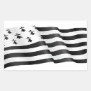 Recherche de bretons autocollants Drapeau