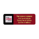 Search for red stripe return address labels Smart