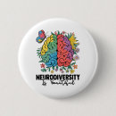 Search for adhd awareness buttons Neurodiverse