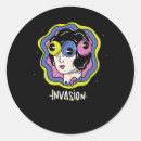 Search for alien invasion stickers Galaxy