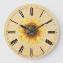 Search for sunflower clocks Modern