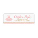 Search for ballet return address labels Gold