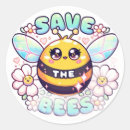 Search for save bees stickers Yellow