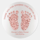 Search for baby foot print stickers Glitter