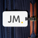 Search for initial luggage tags Bold