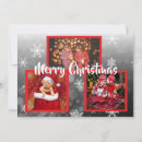 Search for red black christmas invitations Snowflakes