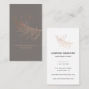 Search for palm leaf business cards Modern