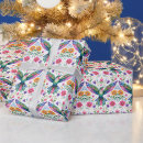 Search for hummingbird wrapping paper Colourful