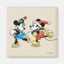 Search for christmas disney magnets Mickey and minnie