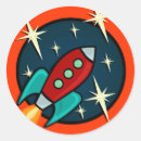 Recherche de retro rockets stickers Rétro