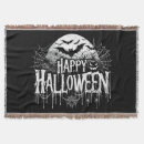 Search for vintage halloween blankets Bat