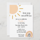 Search for you are my sunshine party invitations Rainbow