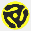 Search for 45 rpm adapter stickers Vinyl