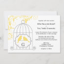 Search for birdcage wedding invitations Elegant