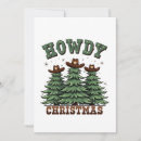 Recherche de western noël invitations Noël des cowboys
