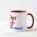Search for hands off mugs Humour
