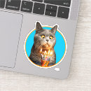 Search for funny candles stickers Cat