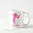 Search for pink penguin mugs Cartoon