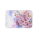 Search for cherry blossom bath mats Asian