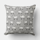 Search for black sheep pillows Cartoon