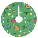Search for mid century modern tree skirts Atomic era