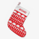 Search for ugly christmas stockings Red
