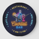 Search for bar clocks Liquor bottles