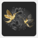 Search for birds flying stickers Black