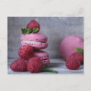 Recherche de macarons français cartes postales Rose