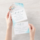 Search for turquoise beach wedding invitations Destination