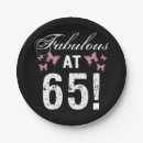 Search for 65th birthday plates Funny
