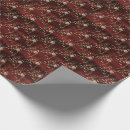 Search for dark red wrapping paper Rustic