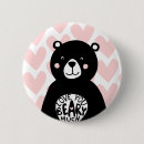 Search for pink heart pattern buttons Cute