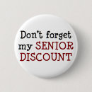 Search for old man buttons Retired
